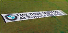 Flugwerbung Banner BMW